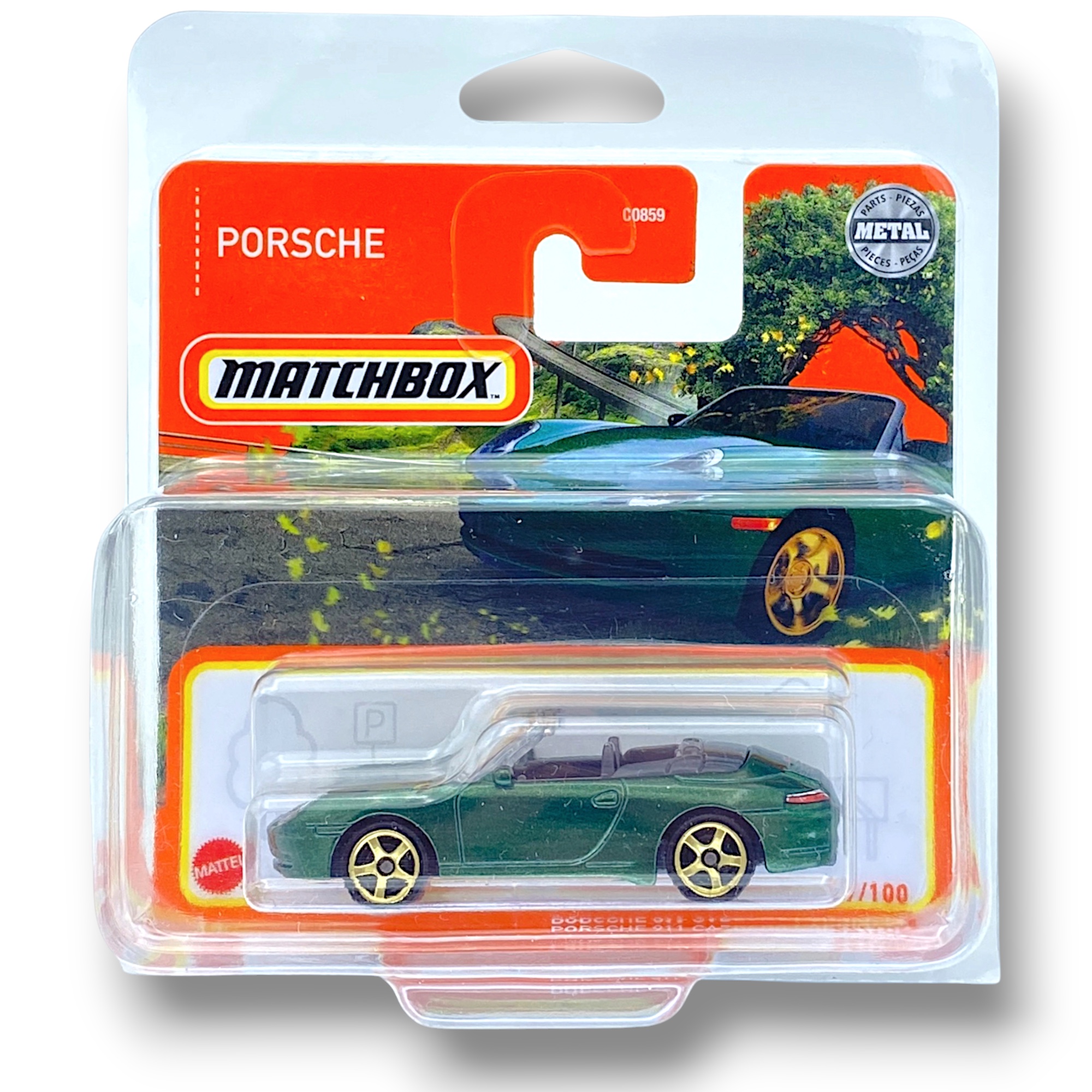 Matchbox Porsche 911 Carrera Cabriolet (Green) HFR92 - KLAS UK