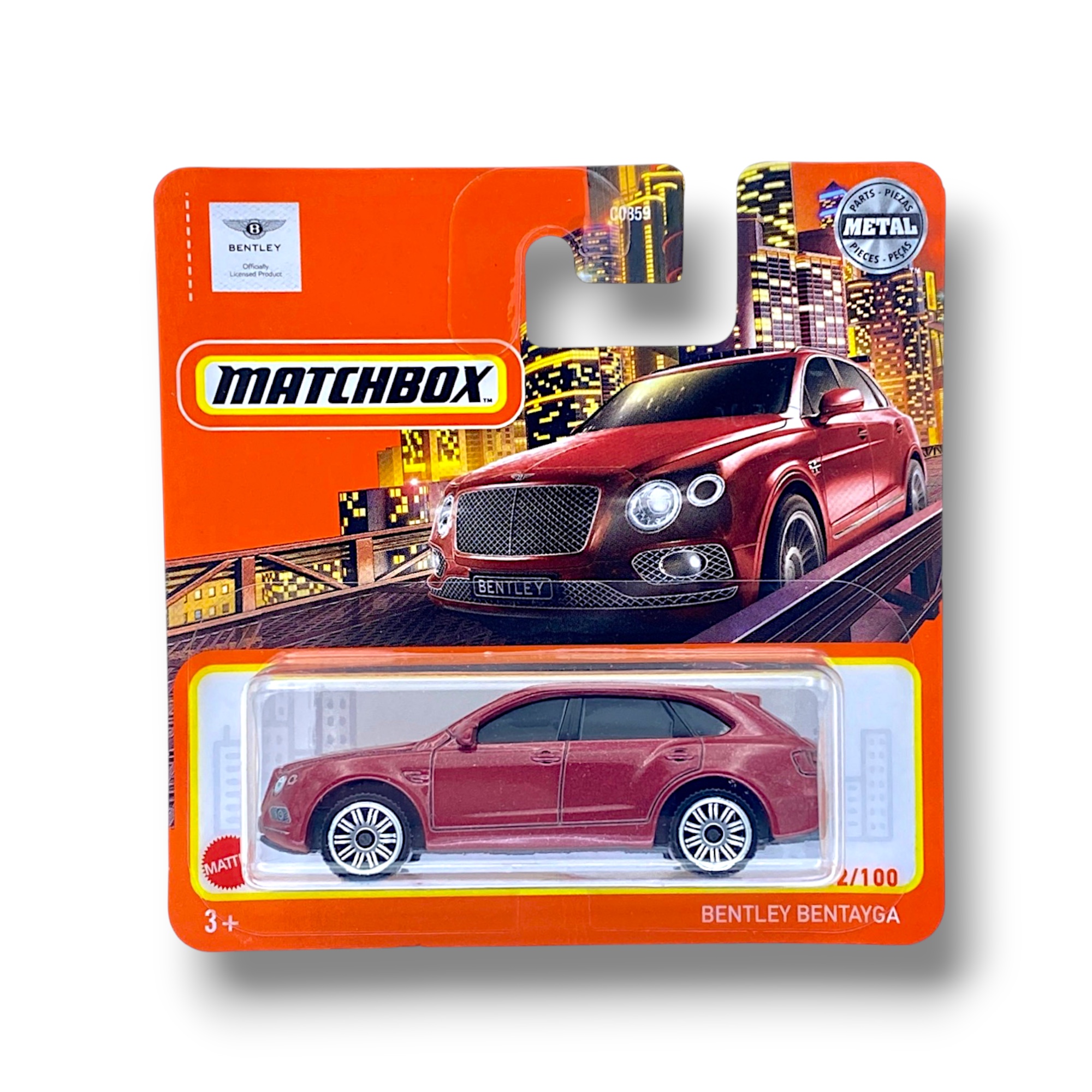 Matchbox Bentley Bentayga (Red) HFR55