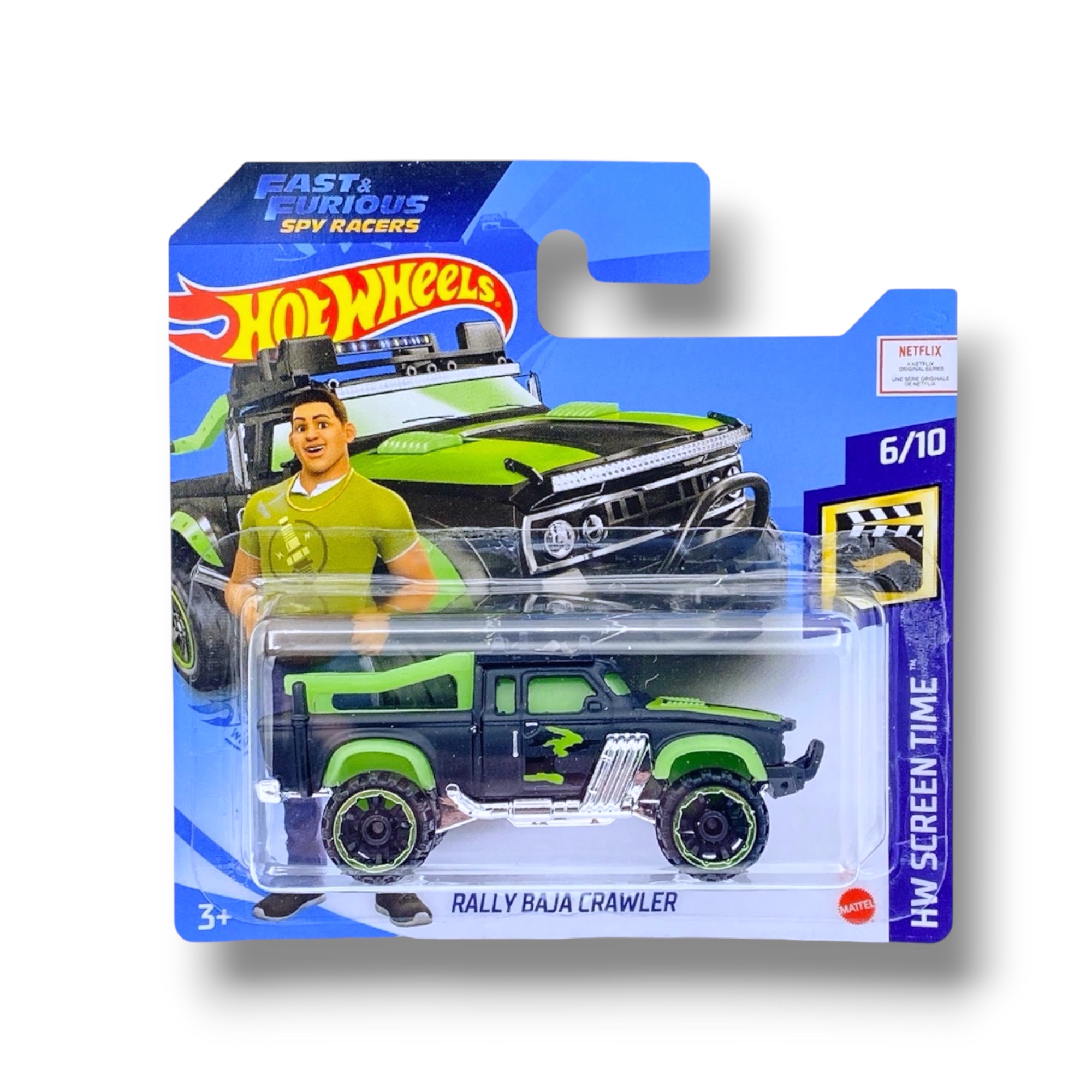Hot Wheels Rally Baja Crawler GTC72 (Black/Green)