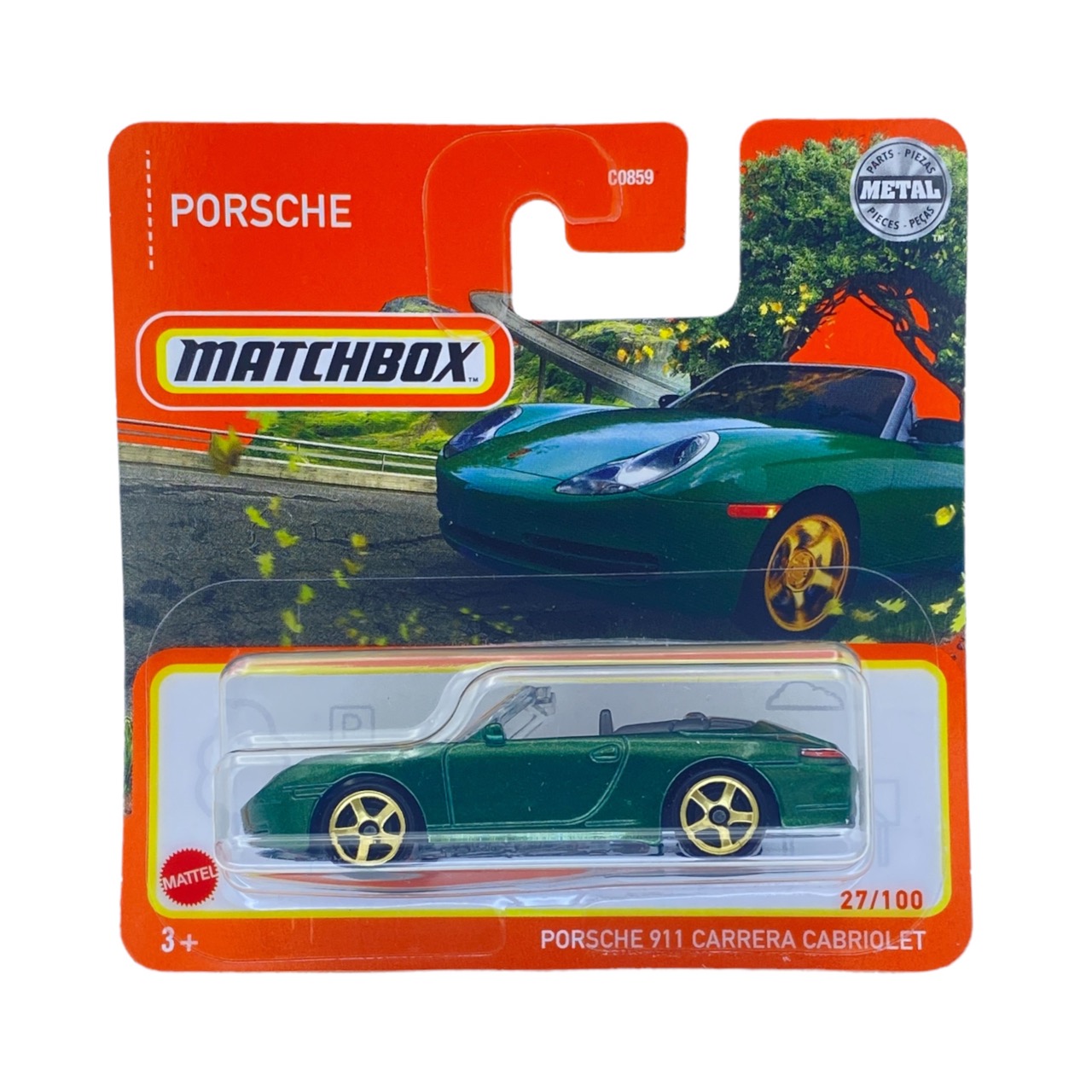 Matchbox Porsche 911 Carrera Cabriolet (Green) HFR92 KLAS UK