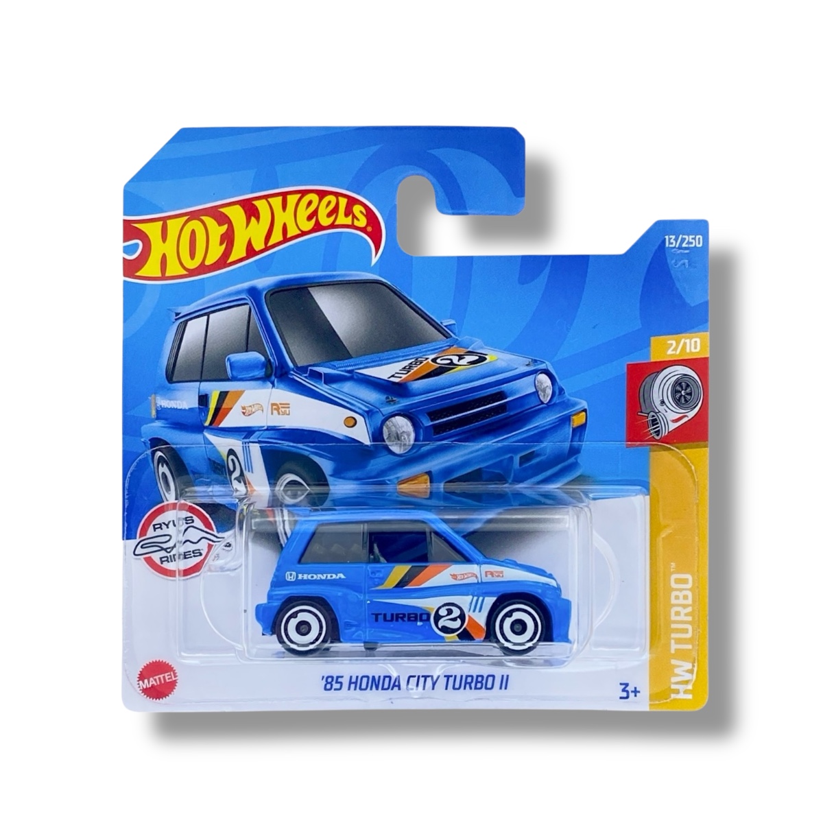 Hot Wheels ’85 Honda City Turbo (Blue) HCW74