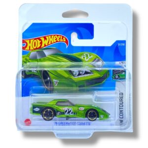 Hot Wheels ’76 Greenwood Corvette (Green) HCW80