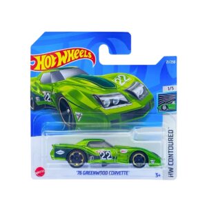 Hot Wheels ’76 Greenwood Corvette (Green) HCW80