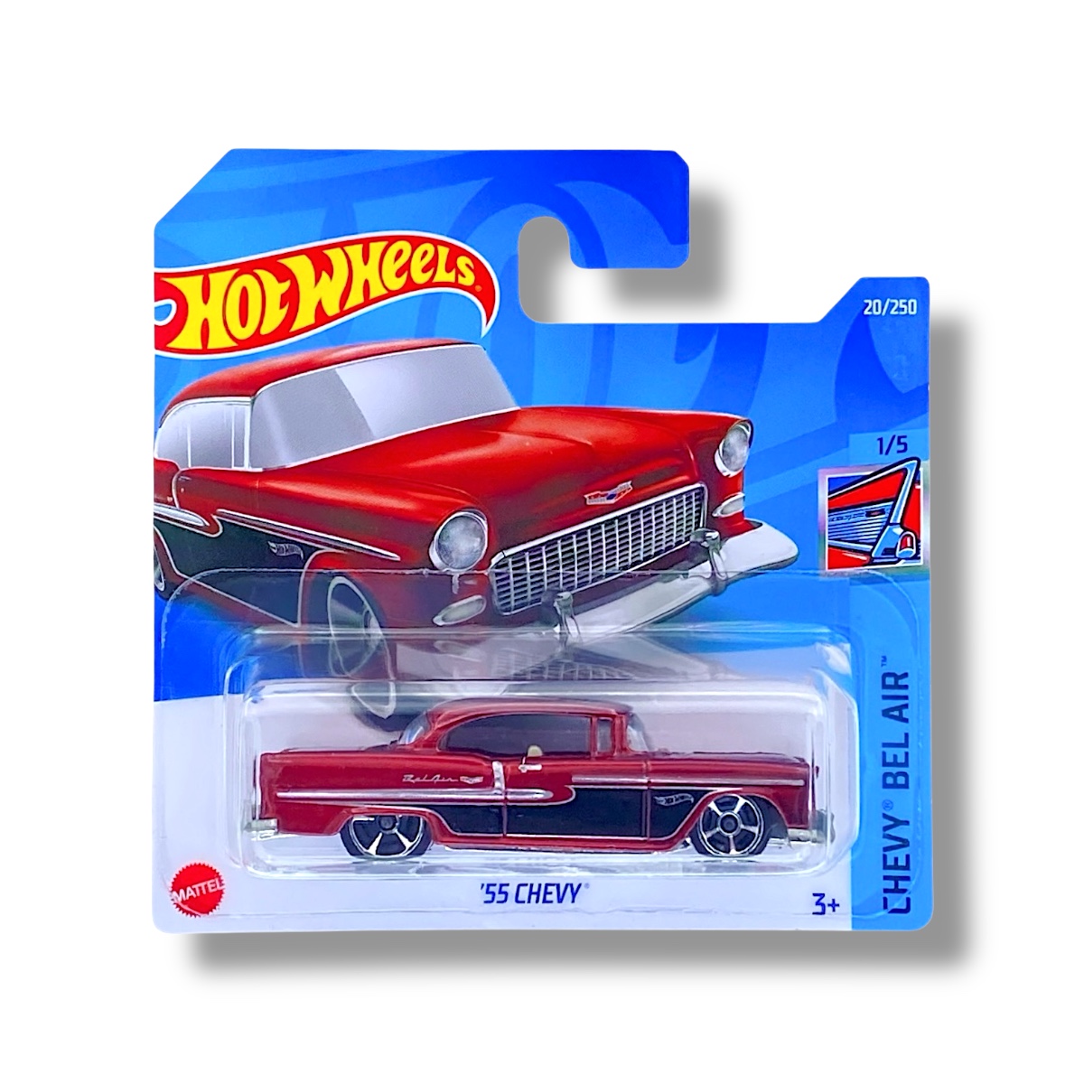 Hot Wheels ’55 Chevy (Red) HCW84