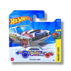 Hot Wheels ’68 Dodge Dart HCW34 (White/Blue/Red)