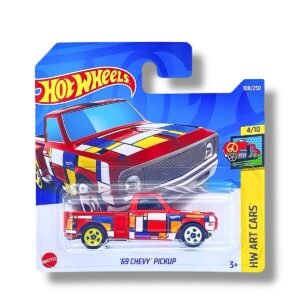 Hot Wheels ’69 Chevy Pickup (Red) HCV74