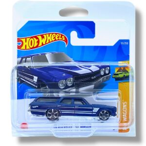 Hot Wheels ’70 Chevelle SS Wagon (Blue) HCV19