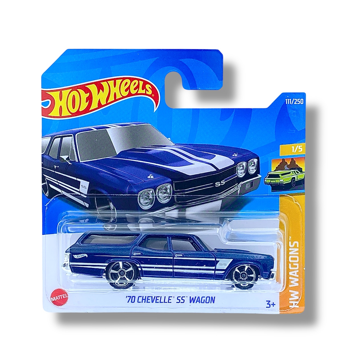 Hot Wheels ’70 Chevelle SS Wagon (Blue) HCV19