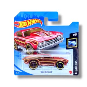 Hot Wheels ’69 Chevelle GTC46 (Clear Red)