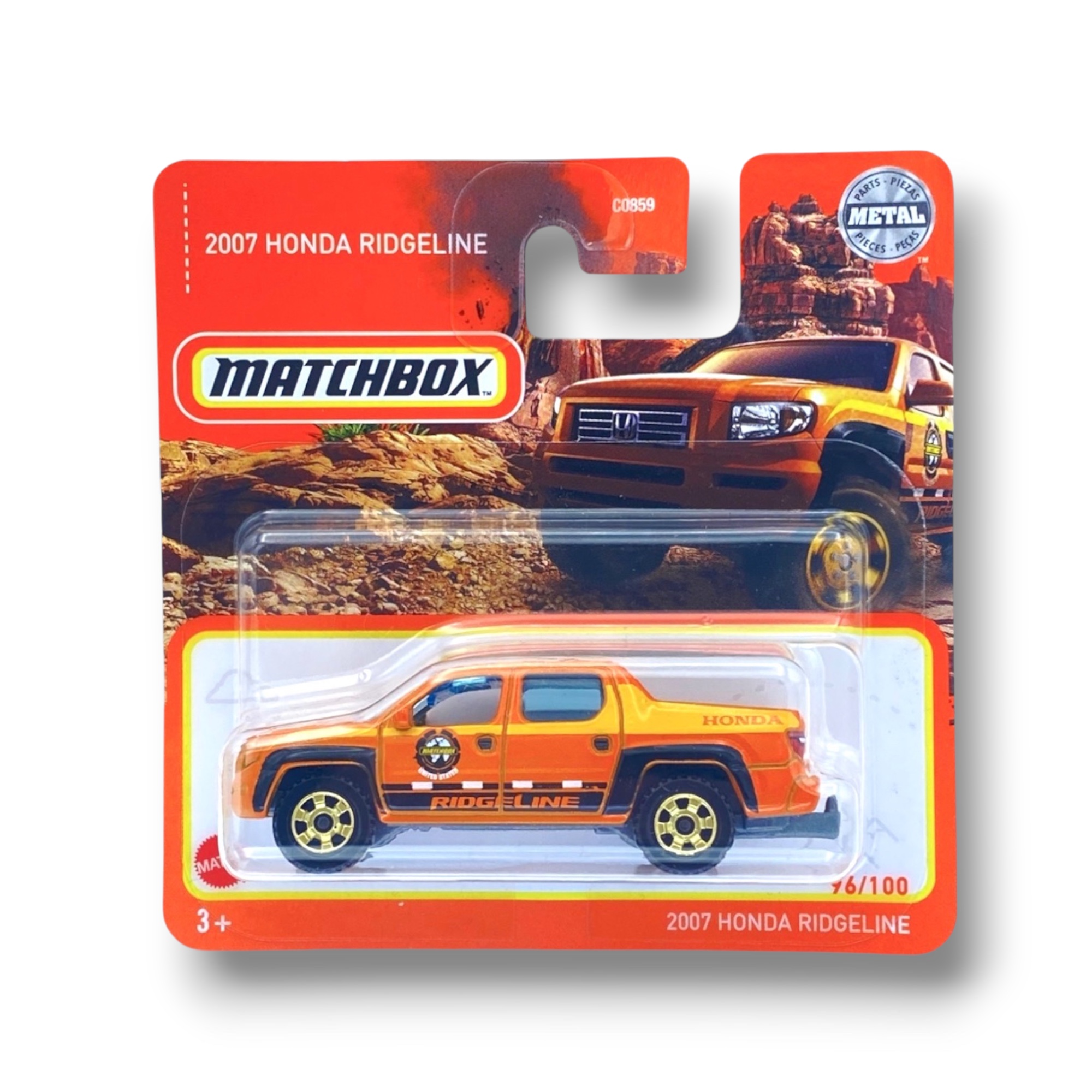 Matchbox 2007 Honda Ridgeline (Orange) HFT17