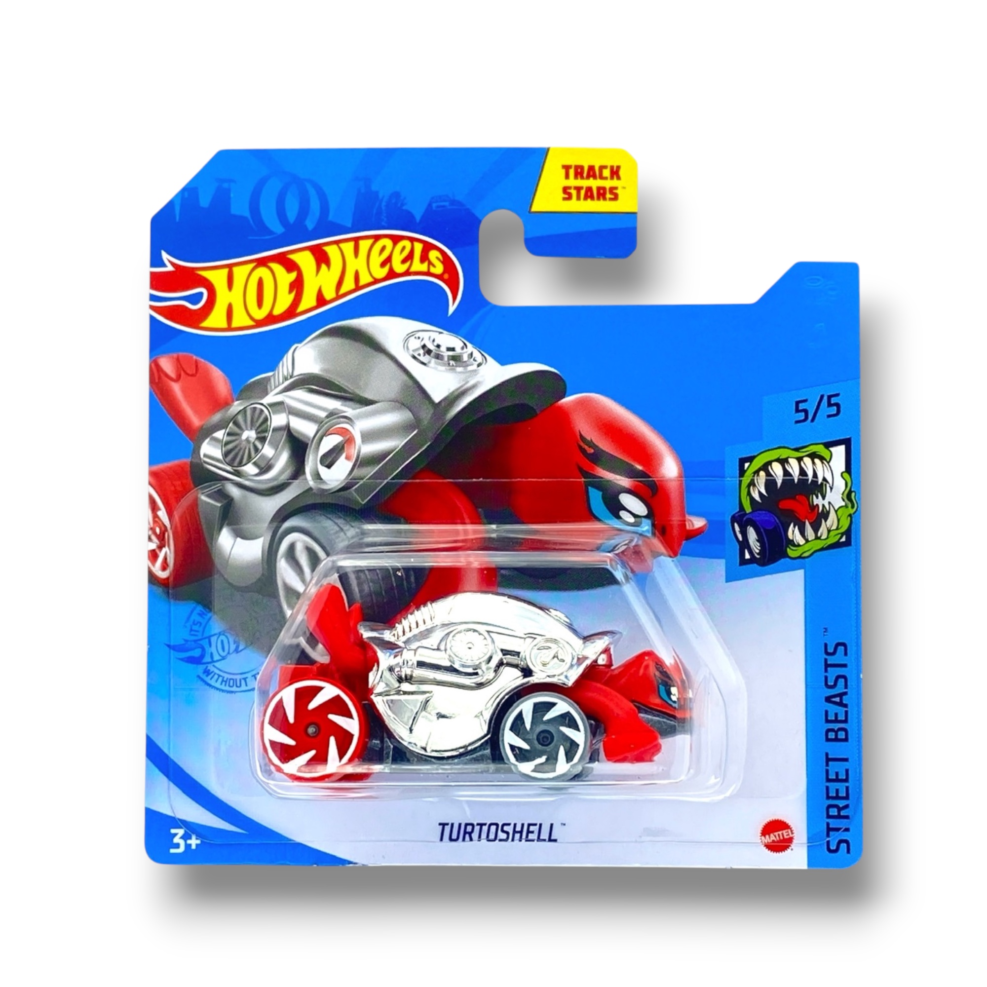 Hot Wheels Turtoshell GTB77 (Chrome/Red)