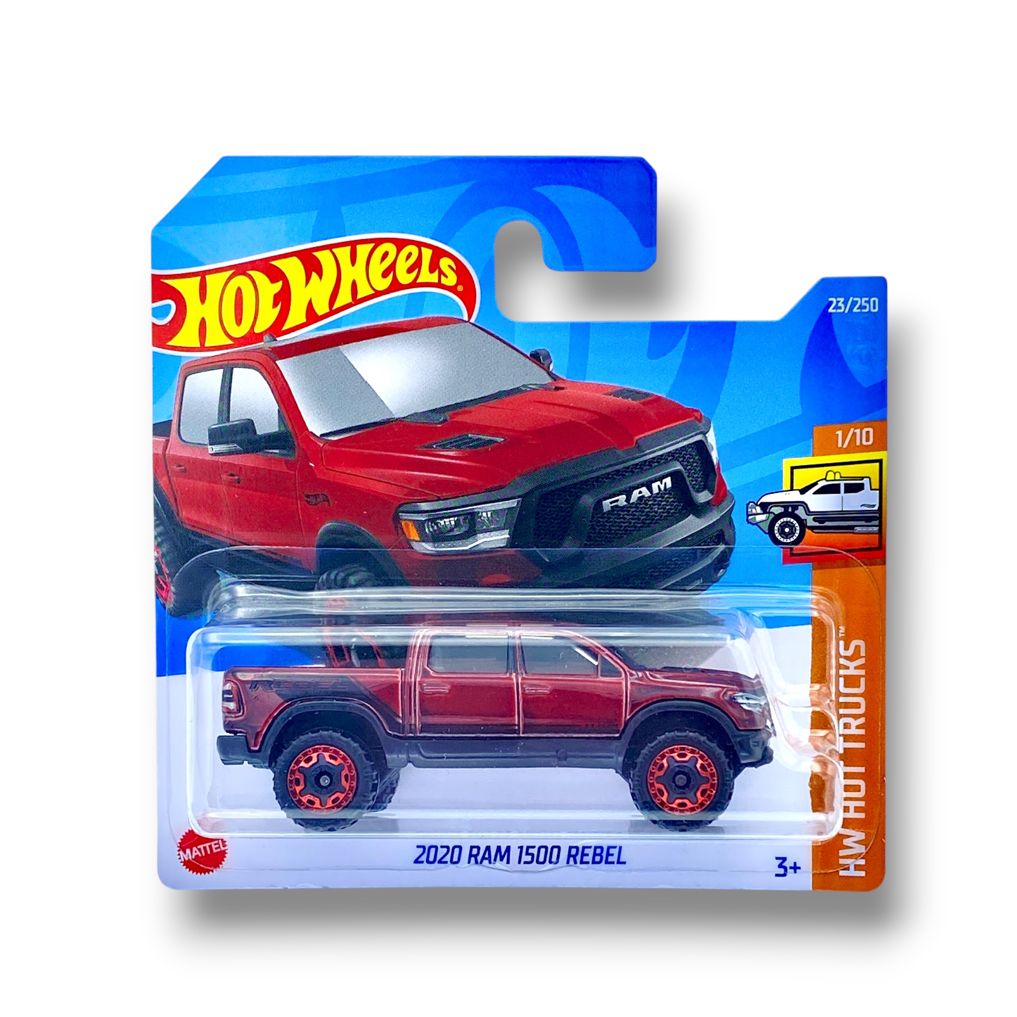 Hot Wheels 2020 Ram 1500 Rebel (Red) HCX93