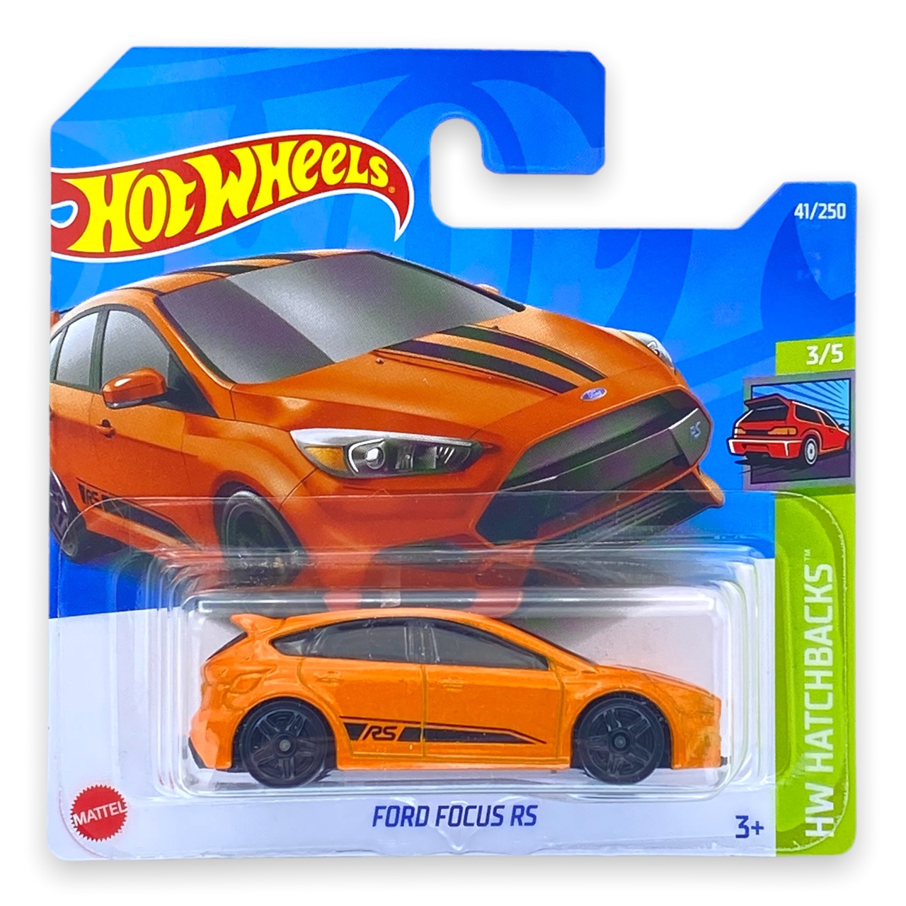 Hot Wheels Ford Focus RS (Orange) HCX73 - KLAS UK