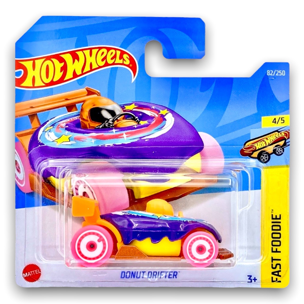 hot wheels donut drifter pink