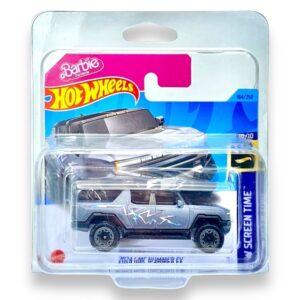 Hot Wheels 2024 GMC Hummer EV (Matt Silver – Barbie – The Movie) HKH13