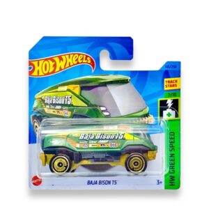 Hot Wheels Baja Bison T5 (Green & Gold) HKK23