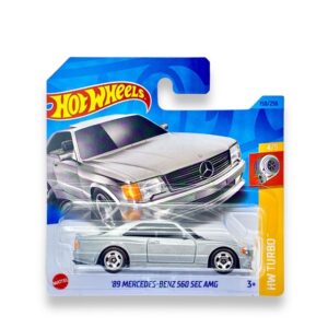Hot Wheels ’89 Mercedes-Benz 560 SEC AMG (Silver) HKK85