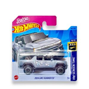 Hot Wheels 2024 GMC Hummer EV (Matt Silver – Barbie – The Movie) HKH13