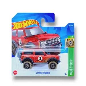 Hot Wheels ’21 Ford Bronco (Red) HCW91