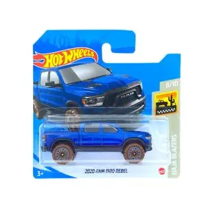 Hot Wheels 2020 Ram 1500 Rebel (Blue) GRX68