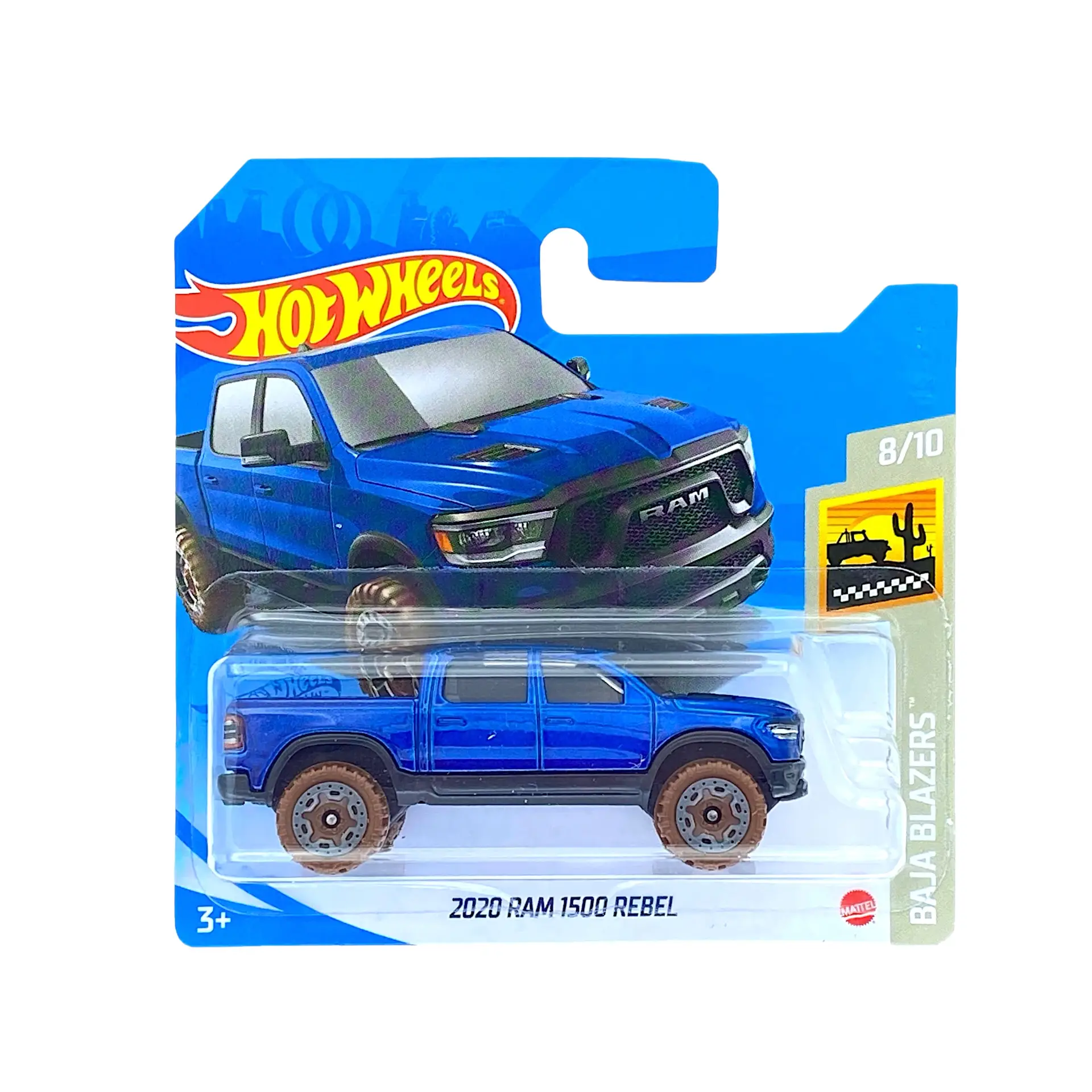 Hot Wheels 2020 Ram 1500 Rebel (Blue) GRX68