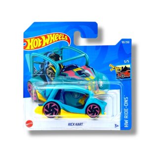 Hot Wheels Kick Kart (Turquoise/Yellow) HCX06