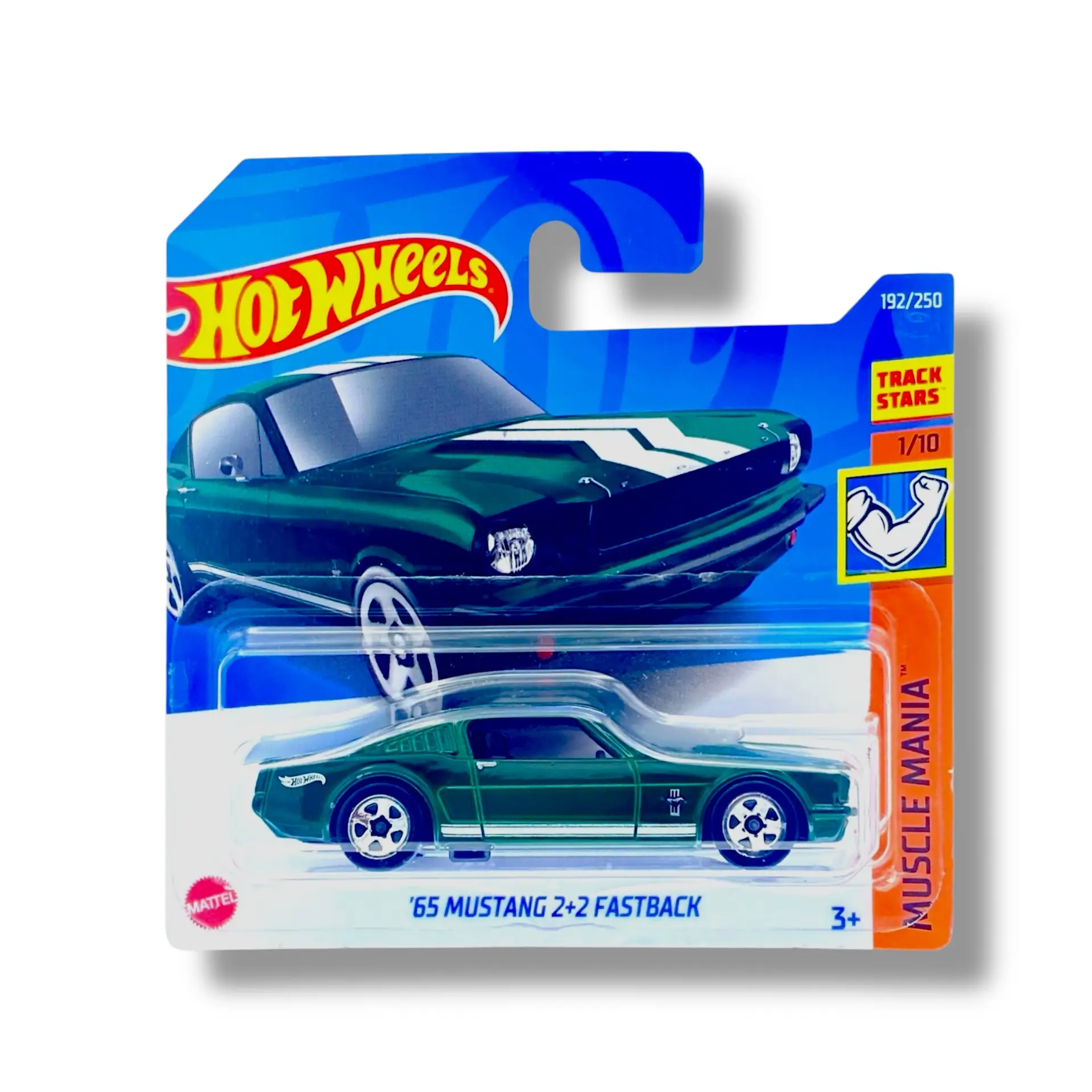 Hot Wheels '65 Mustang 2+2 Fastback (Green) HCV37