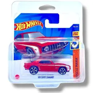 Hot Wheels ’69 COPO Camaro (Red) HCV68