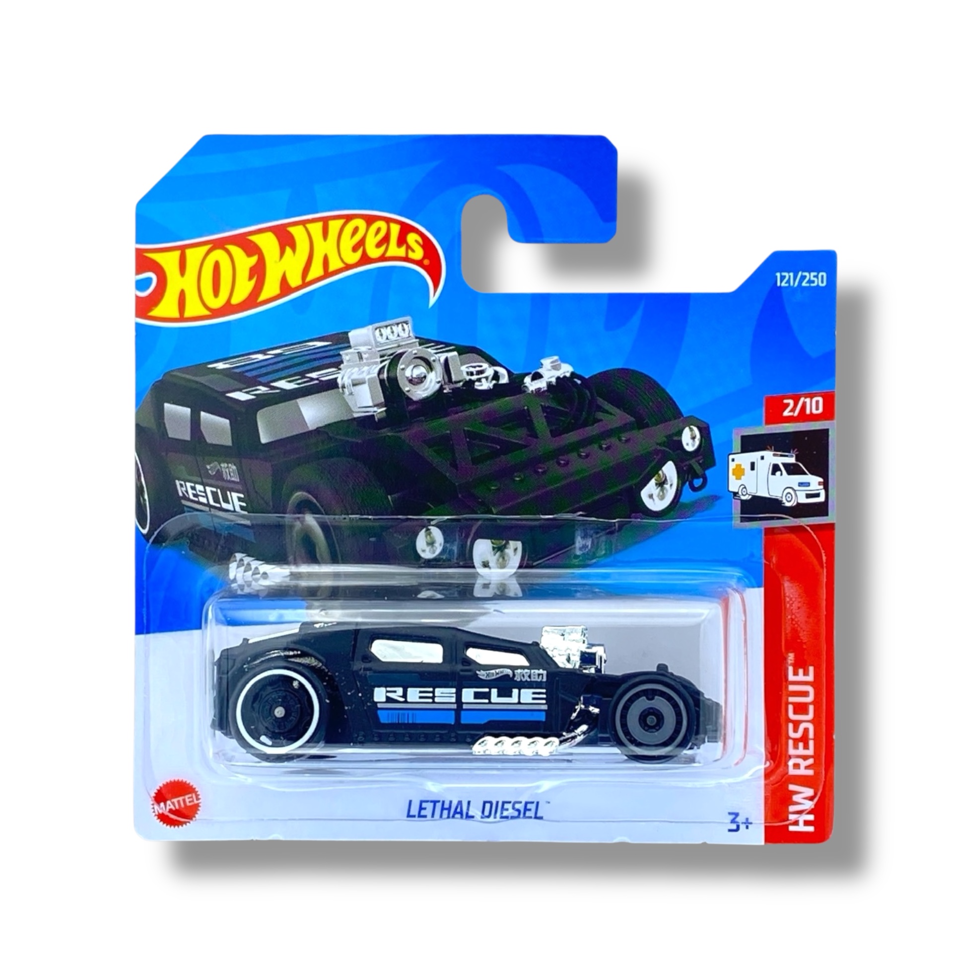 Hot Wheels Lethal Diesel (Black) HCT84