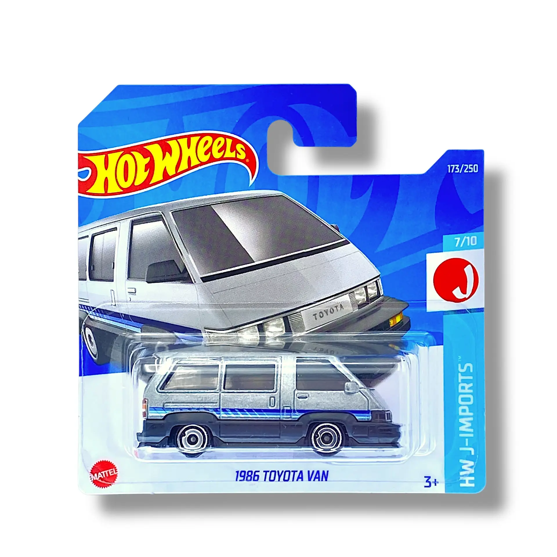 Hot Wheels 1986 Toyota Van (Silver) HCX37