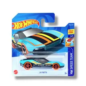 Hot Wheels La Fasta (Turquoise, Black & Orange) HCX76