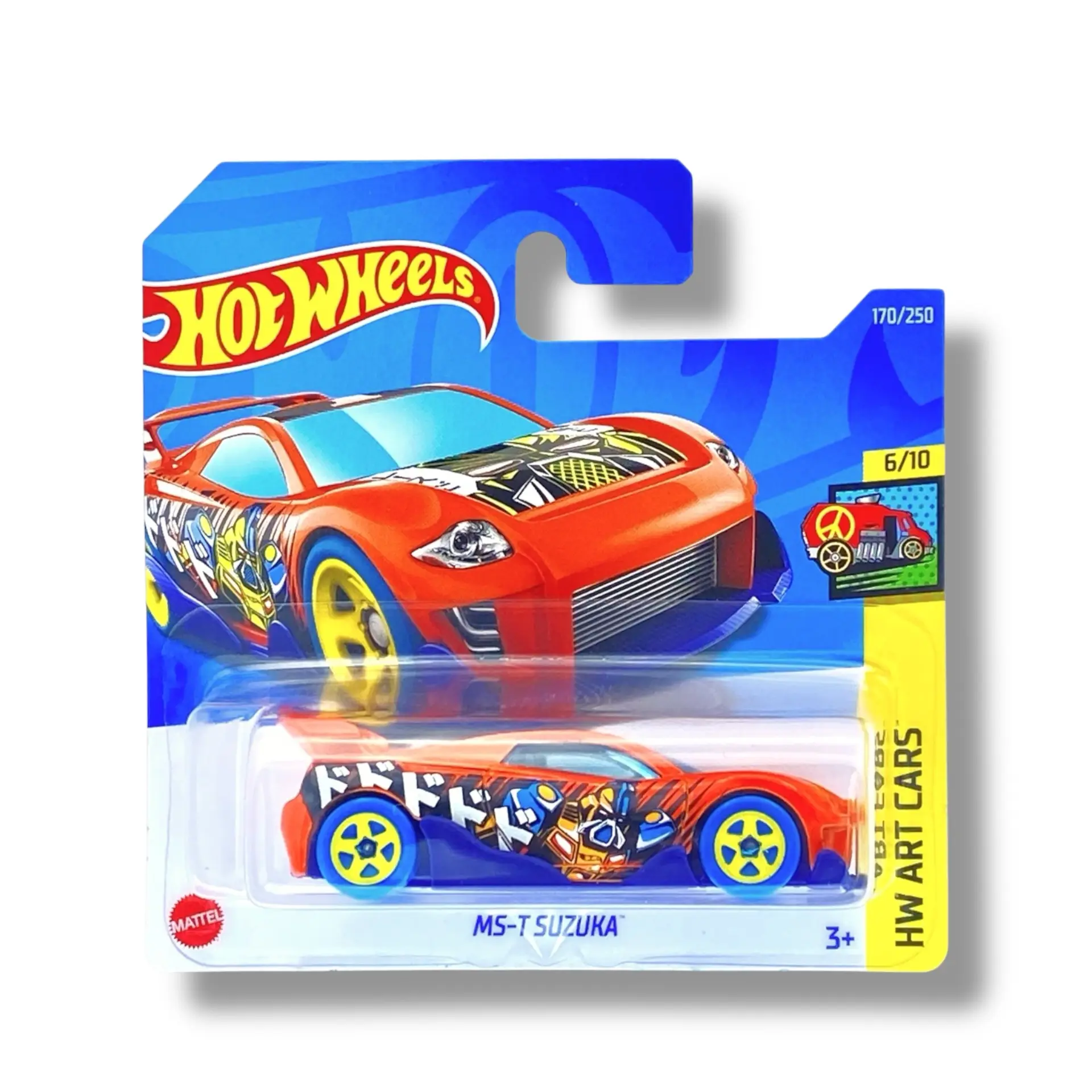 Hot Wheels MS-T Suzuka (Orange, Purple & Blue) HCX51