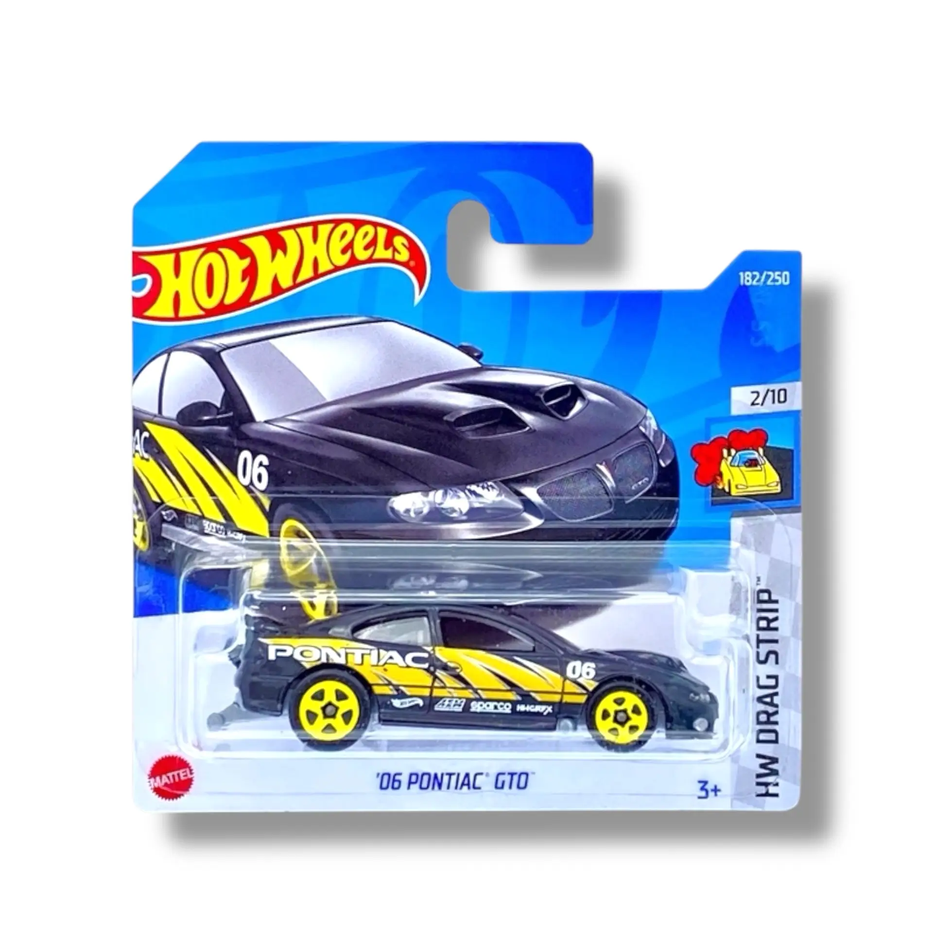 Hot Wheels '06 Pontiac GTO (Black & Yellow) HCX70