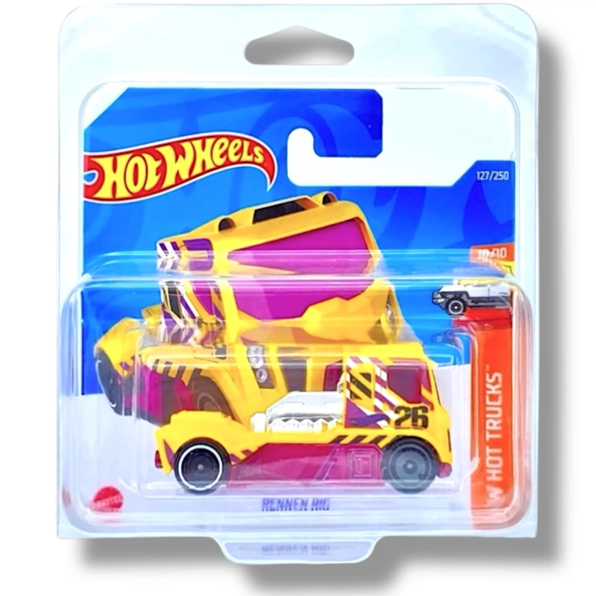 Hot Wheels Rennen Rig Hot Wheels Rennen Rig (Yellow & Pink) HCX55 - KLAS UK