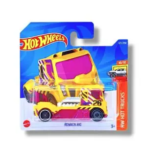 Hot Wheels Rennen Rig (Yellow & Pink) HCX55