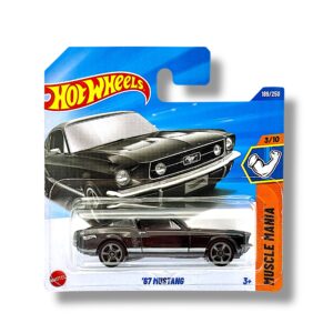 Hot Wheels ’67 Mustang (Black & White) JBB13