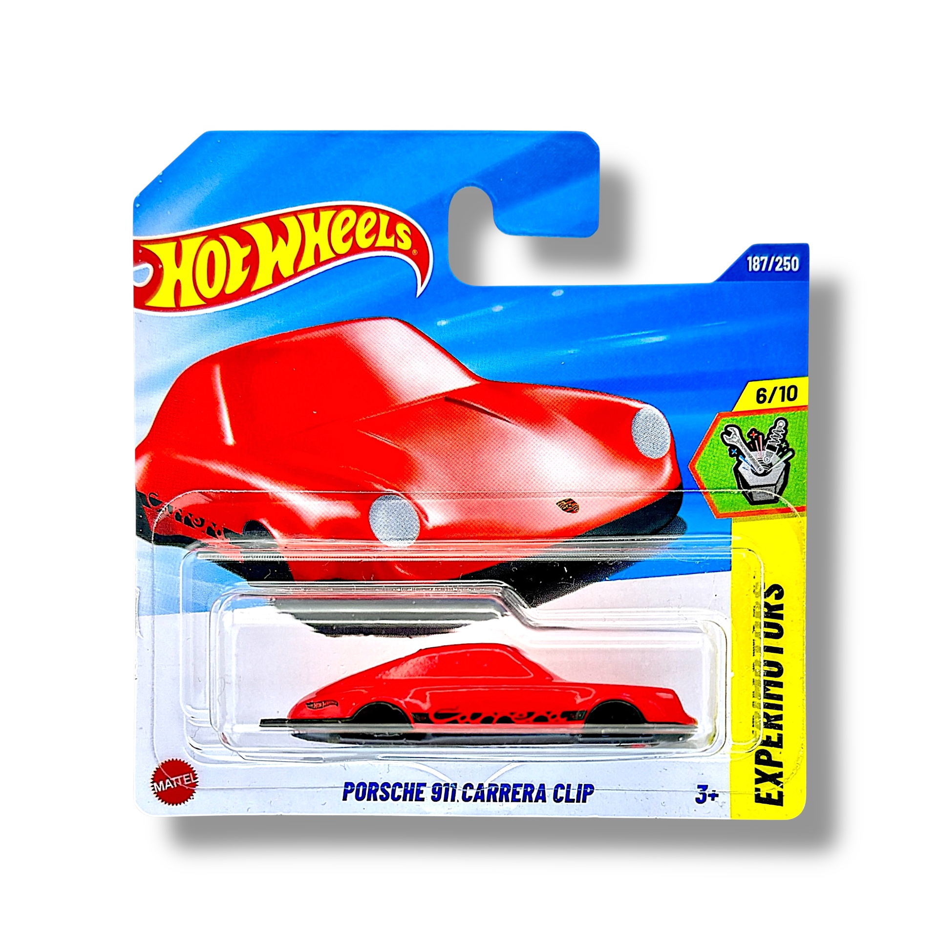 Hot Wheels Porsche 911 Carrera Clip (Red) JBB12