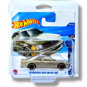 Hot Wheels ’89 Mercedes-Benz 560 SEC AMG (Metallic Iridescent Green) JBB11
