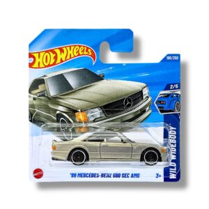 Hot Wheels ’89 Mercedes-Benz 560 SEC AMG (Metallic Iridescent Green) JBB11