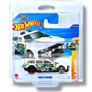 Hot Wheels Track Dwagon (White, Green & Blue – Hot Wheels Let’s Race) JBB10