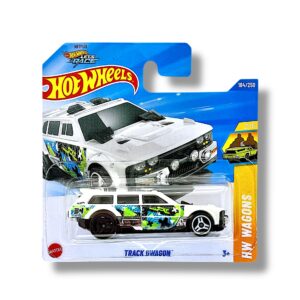 Hot Wheels Track Dwagon (White, Green & Blue – Hot Wheels Let’s Race) JBB10