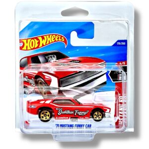 Hot Wheels ’71 Mustang Funny Car (Red & White) JBB04