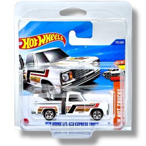 Hot Wheels 1978 Dodge Li’l Red Express Truck (White, Black, Red & Gold) JBB03