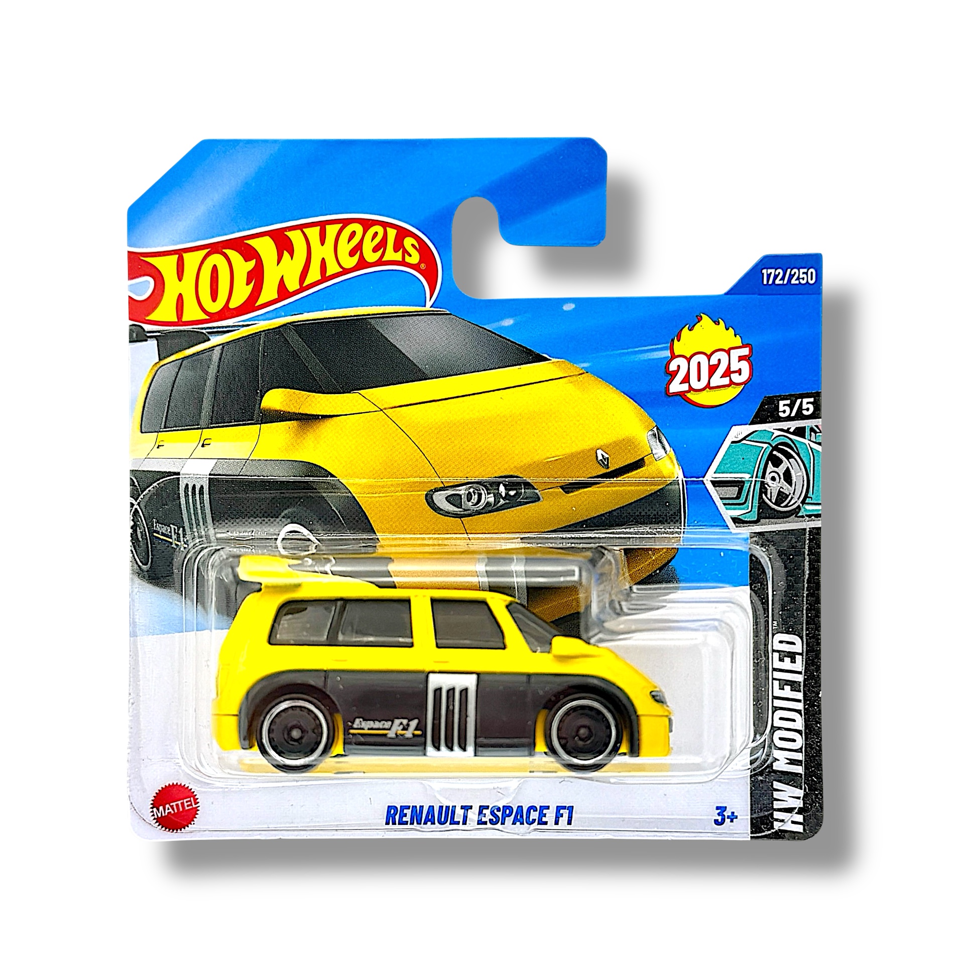 Hot Wheels Renault Espace F1 (Yellow & Black) HYW32