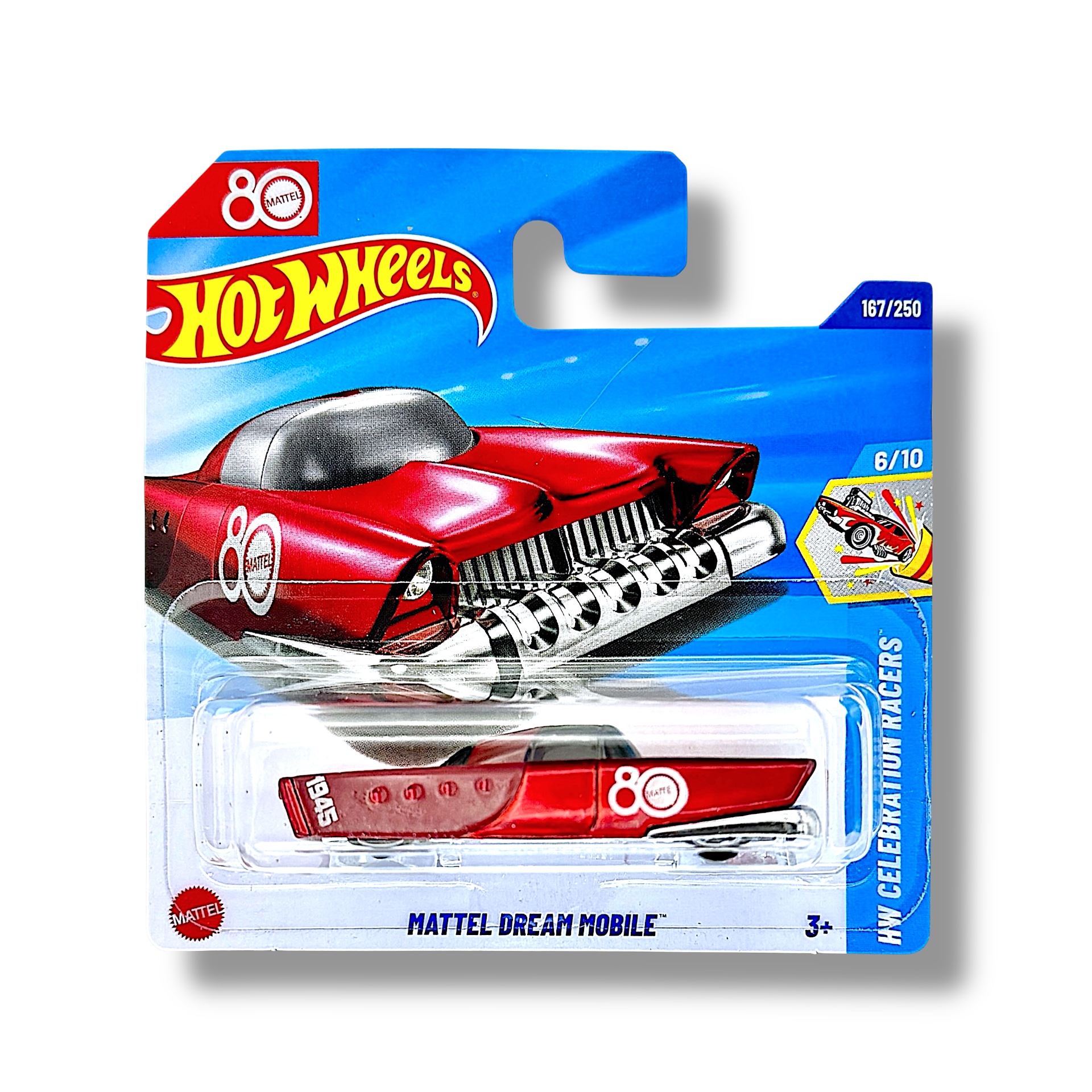 Hot Wheels Mattel Dream Mobile (Red (Mattel 80th)) HYX42
