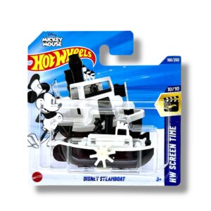 Hot Wheels Disney Steamboat (Black & White (Mickey Mouse)) HYY98