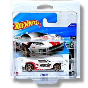 Hot Wheels Ford GT (White & Red) HYY92