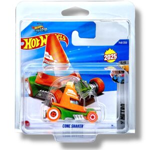 Hot Wheels Cone Shaker (Orange & Green – Hot Wheels Let’s Race) HYW35