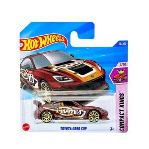 Hot Wheels Toyota GR86 Cup (Dark Red, Gold & White) HYX74