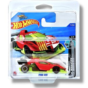 Hot Wheels Punk Rod (Red, Black & Green – Hot Wheels Let’s Race) HYX72
